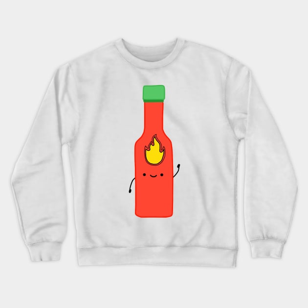 Hot Sauce Crewneck Sweatshirt by Biscuit25